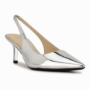 Nine West Kately 9x9 Pumps Zilver Nederland | QGK-913086